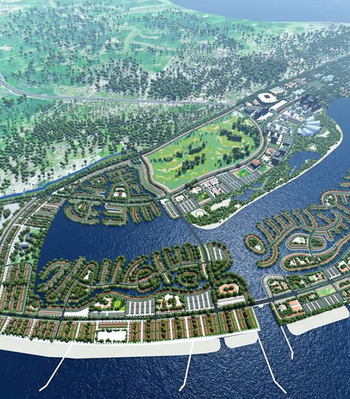 ĐẸP MẮT TỪ TRÊN CAO – TIẾN ĐỘ THỰC TẾ VINHOMES GREEN PARADISE CẦN GIỜ