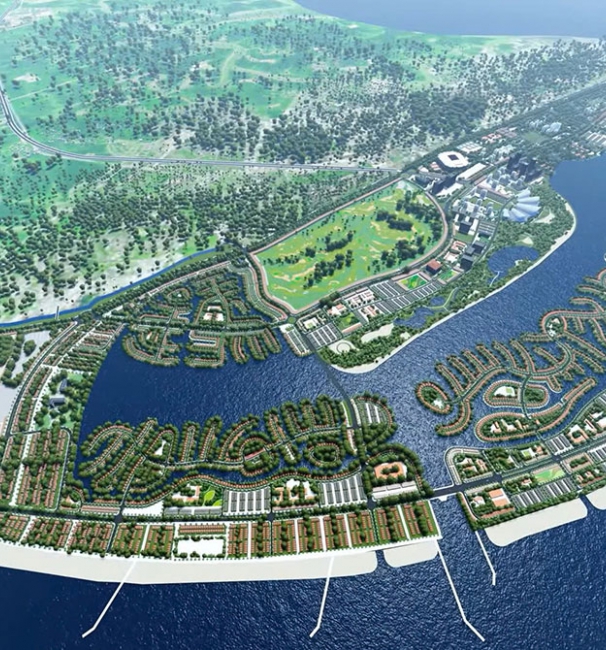 ĐẸP MẮT TỪ TRÊN CAO – TIẾN ĐỘ THỰC TẾ VINHOMES GREEN PARADISE CẦN GIỜ